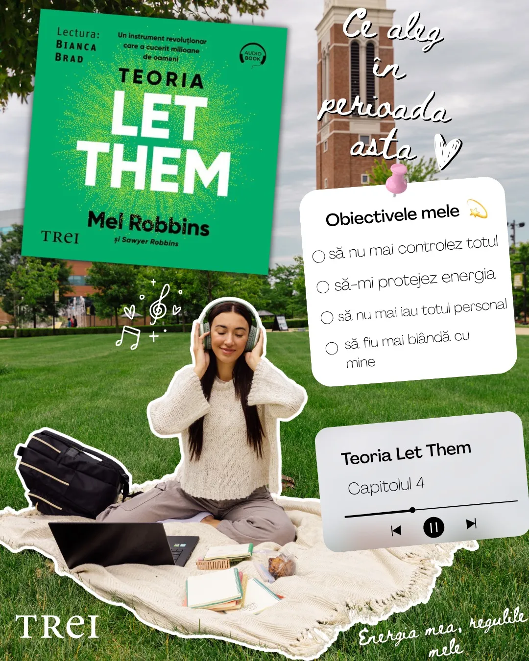 Banner Instagram creat pentru promovarea unui titlu editorial.