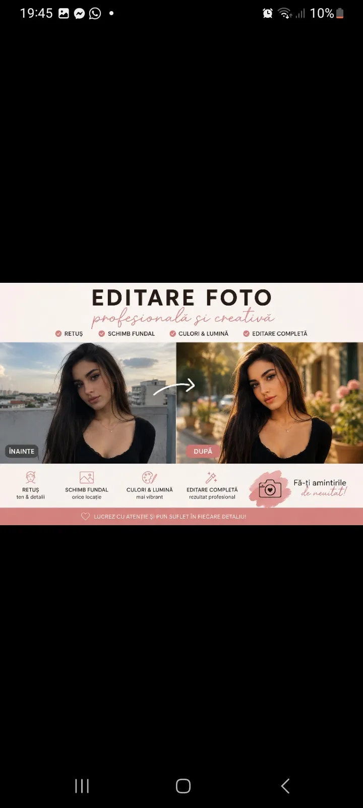 Editez fotografii profesional și creativ