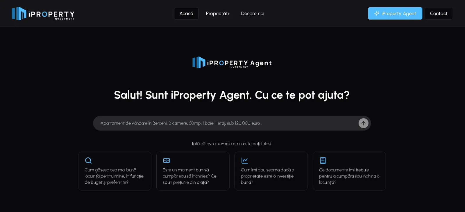 Platforma Agentie Imobiliara - IPropertyInvestment
