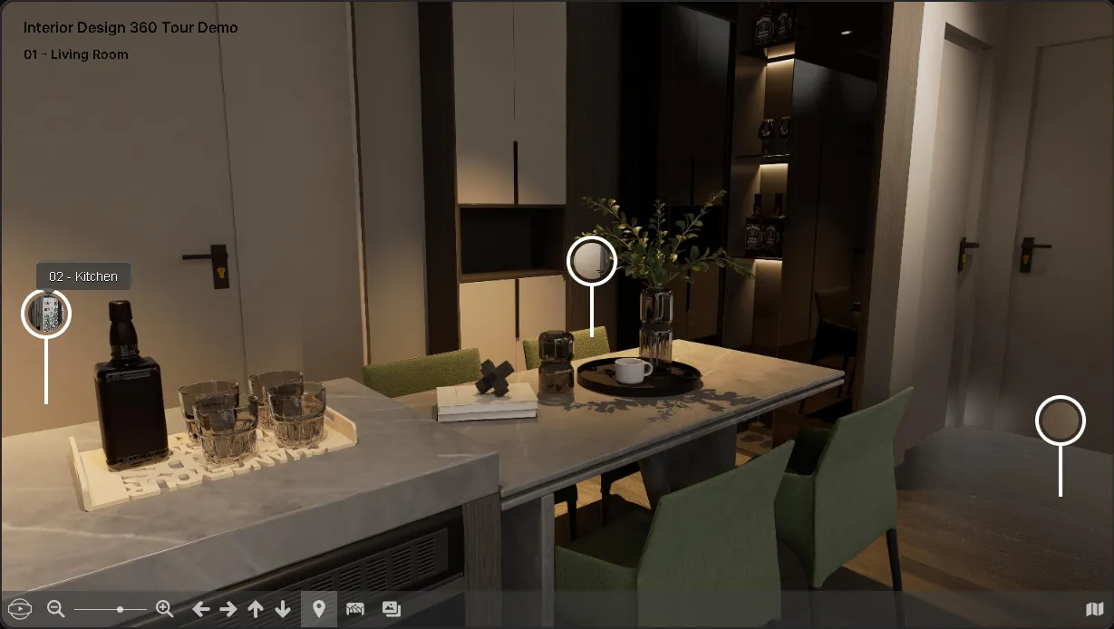 Platforma randare 360 de grade pentru design - Panaround360