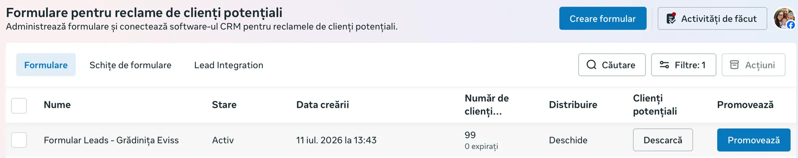 CAMPANII META ADS